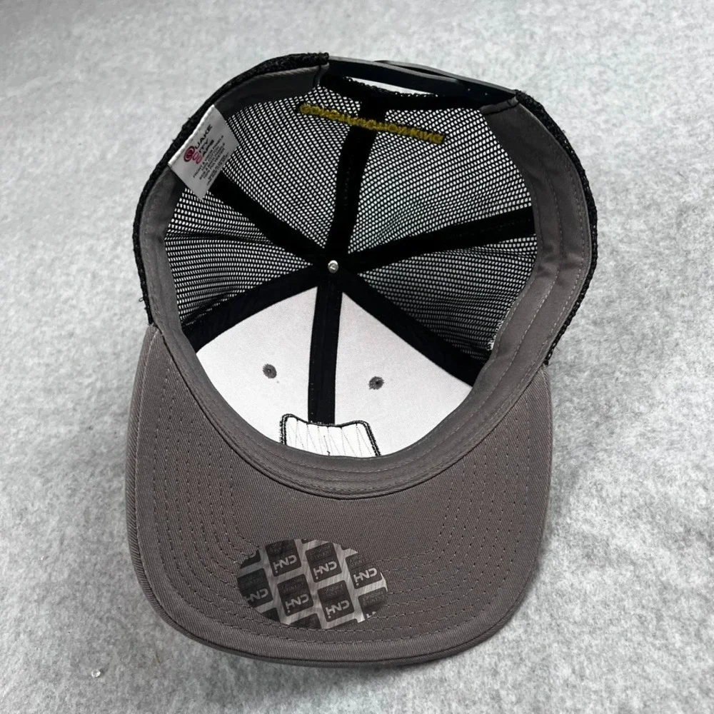 CASE Construction SnapBack Hat Cap Black Mesh Construction Embroidered NEW - Picture 7 of 8